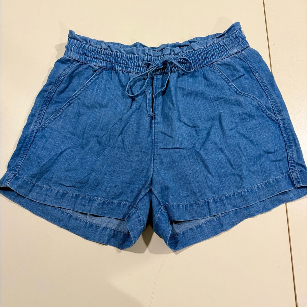 Loft chambray shorts S